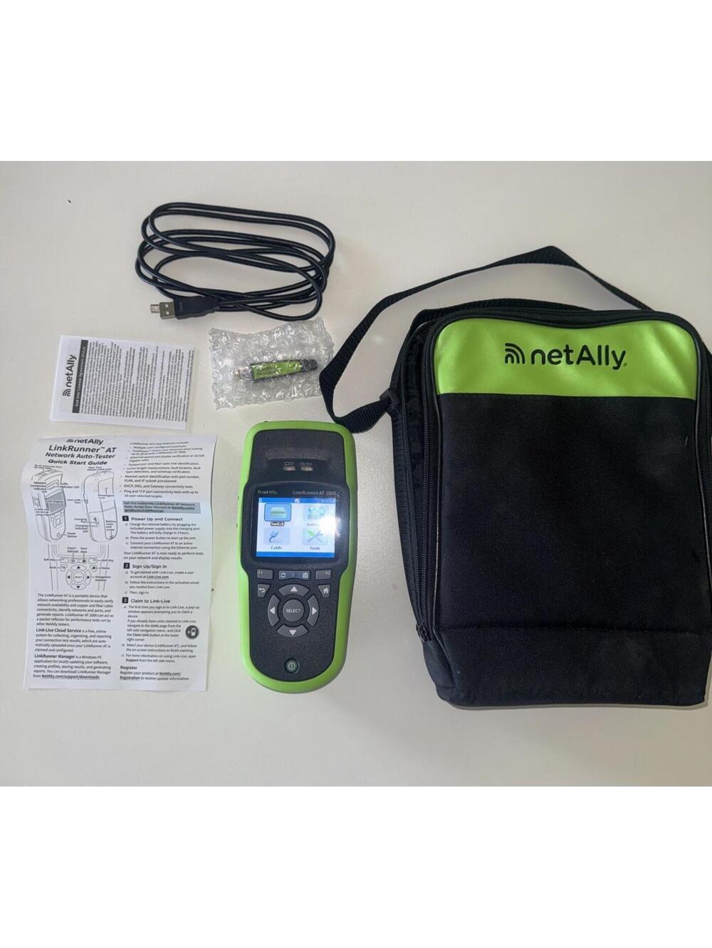 NetAlly LinkRunner at 1000 CABLe testing/Locator+ Wire Mapper Used - Picture 1 of 5